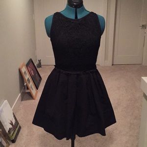 Black A-Line Dress